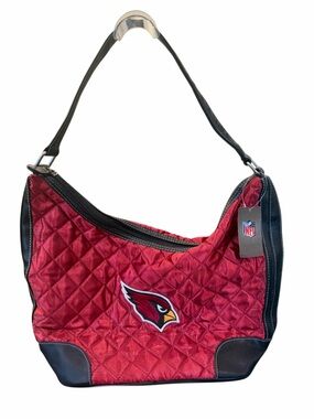Arizona Cardinals Quilted Red Shoulder Bag with Tags